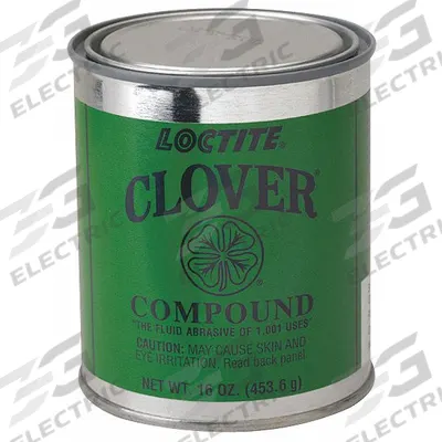 CLOVER Silicon Carbide Grease Mix: Oil-Soluble, 220 Grit, Grade C - Oil-Soluble Clover Lapping Compounds