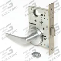 BEST Door Lockset: Privacy Lever Locksets, Chrome, ADA Compliant, Interchangeable Core (MPN 45H0L16H626). Key specifications — Ligature Resistance: Not Ligature-Resistant; Brand: BEST; Lockset Function ANSI Code: F19; Visual Indicator Message: No Message; Lockset Style: 40H Rose; ADA Compliant: Yes; Finish: Satin Chromium-Plated : Stainless Steel.