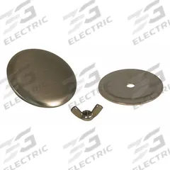 WIEGMANN Hole Plug: Stainless Steel, 1 1/4 in Conduit Hole Size, For 1.25 in Hole Dia - Max, Grained (MPN WAS125SS). Key specifications — Color: Silver; Brand: WIEGMANN; Finish: Grained; For Hole Type: Knockouts; Includes: Oil Resistant Gasket; Material: Stainless Steel; NEMA Enclosure Rating: 4X.