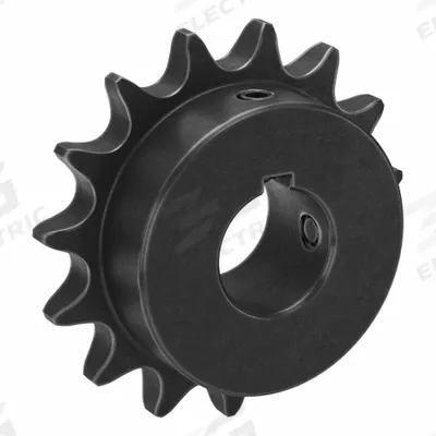 TRITAN Sprocket: 50, For 5/8 in Chain Pitch, 1 in Bore Dia, 15 Teeth, 3.006 in Pitch Dia - Size 50 Fixed-Bore Roller Chain Sprockets