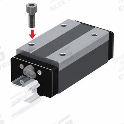 THK Linear Guide Carriage: For 25 mm Rail Wd, Ball, HSR Type Std Guide - THK HSR Series Ball Carriages