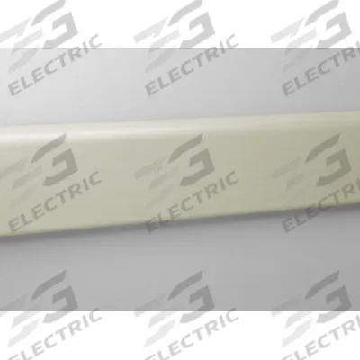 PAWLING Wall Guard: WG-4, PVC, Champagne, 4 in Overall Ht - PVC Crash Rails & Bumper Guards
