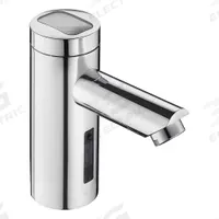 SLOAN Bathroom Sensor Faucet: Optima, Brass, Chrome Finish, Single-Post, Battery/Solar, Aerated (MPN EAF275-ISM). Key specifications — Brand: SLOAN; Includes: Lithium Battery; Series: Optima.