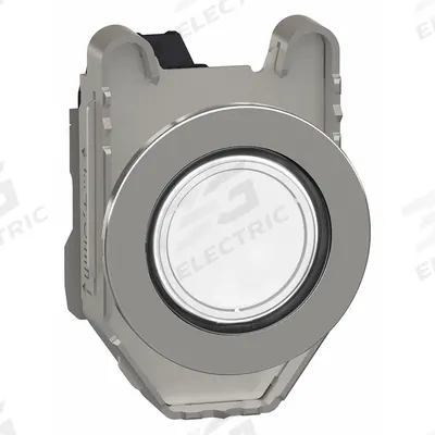 SCHNEIDER Pilot Light: 30 mm Panel Mounting Size, White, LED - LED Pilot-Lights