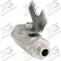 APPROVED VENDOR Manual Two-Way Ball Valve: 1/4 in, 316 Stainless Steel, Straight Valve Body, Tee (MPN G-MSMF-25). Key specifications — Brand: APPROVED VENDOR; Handle: Tee.