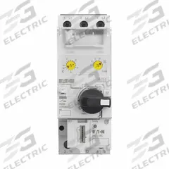 EATON Manual Motor Protector: Non-Reversing, 3 Poles, 32 A, Electronic Protection, Selector Switch (MPN XTPE032DCS). Key specifications — Maximum Voltage Rating: 600V AC; Brand: EATON; Thermal Units Required: None (Not Applicable to Electronic Overloads); Frame Size (Width): 55mm (D Frame).