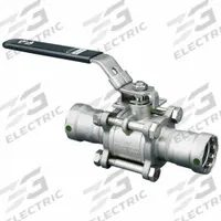 VIEGA MEGAPRESS Manual Two-Way Ball Valve: 1 in, 316 Stainless Steel, Straight Valve Body, EPDM (MPN 86540). Key specifications — Brand: VIEGA MEGAPRESS; Handle: Locking Lever.