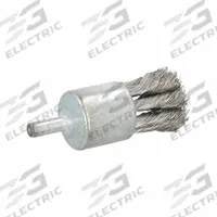 APPROVED VENDOR End Brush: Twisted Stainless Steel, 1 in Dia, 0.014 in Fill Dia, 1/4 in Shank (MPN 66254443228). Key specifications — Brand: APPROVED VENDOR.