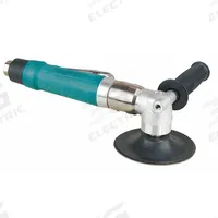 DYNABRADE Air Disc Sander: 4 1/2 in Pad, Threaded Shank, Heavy Duty, 1 hp, 41 cfm, Right Angle Grip (MPN 52561). Key specifications — attr1320237: DYNABRADE; attr1320246: Rear.