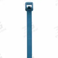 PANDUIT Cable Ties: 14 1/2 in Nominal Lg, 4 in Nominal Max. Bundle Dia., 0.19 in Wd, Blue, 100 PK (MPN PLT4S-C96A). Key specifications — Outdoor Use: No; Color: Blue; Brand: PANDUIT.