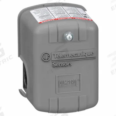 TELEMECANIQUE SENSORS Water Pump Switch: Reverse, 10 psi – 45 psi, 1/4" FNPS - General Purpose Water Pump Switches