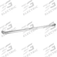 ROCKWOOD Pull Handle: 1 in Wd, 34 in Ht, Stainless Steel (MPN T47CT3.32D). Key specifications — Color: Silver; Material: Stainless Steel; Brand: ROCKWOOD.