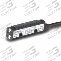 EATON Photoelectric Sensor: M18 Threaded, Non-Terminated Cable, 20-264V AC & 15-30V DC, NPN (MPN 13100A6513). Key specifications — Brand: EATON; Electrical Connection: Bare Wire; Manufacturer Part Number: 13100A6513; Body Material: Polyurethane; DC Supply Voltage Rating: 15-30V DC; NEMA Enclosure Rating: 4X; Series: Moeller; AC Supply Voltage Rating: 20-264V AC.