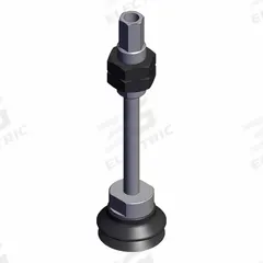SMC Vacuum Pad: Bellows, 18 mm, 40 mm Pad Dia, Silicone, Black, 40, 162.5 mm Pad Ht, ZPT (MPN ZPT40HBSJF50-B01-A18). Key specifications — attr1019101: ZPT40HBSJF50-B01-A18; attr1019103: SMC; attr1019107: 40.