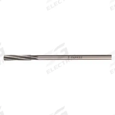 YANKEE Chucking Reamer: 0.8438 in Dia, 27/32 in, Spiral Flute, LH - Left-Hand Spiral-Flute High-Speed Steel Chucking Reamers