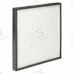 GRAINGER Minipleat Air Filter: 20 in x 20 in x 2 in, Synthetic, Plastic, No Header, Downstream Face (MPN 911TF6). Key specifications — Brand: GRAINGER; Frame or Header Material: Plastic; Media Material: Synthetic.