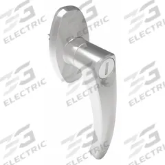 HOFFMAN Latch Kit: To Replace Handle and Latching Rod to Enclosures, Steel (MPN AL2A). Key specifications — Finish: Chrome Plated; Brand: HOFFMAN; Accessory Type: Latch Kit; Application: To Replace Handle and Latching Rod to Enclosures; Features: Latch Rods Can Be Adjusted to Maintain the Proper Gasket Compression by Relocating the Pins in the Rod Guides; Material: Steel.