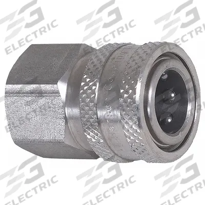 MI-T-M Quick-Connect Coupler: 1/4 in (F)NPT, 1/4 in (F) Quick Connect (MPN 17-0036) - Pipe, Hose, Tube and Fittings