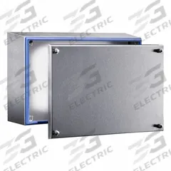 RITTAL Enclosure: 304 Stainless Steel, 12 in x 16 in x 5 in, NEMA 1/12/13/3/3X/4/4X, Solid Cover (MPN 1676600). Key specifications — Brand: RITTAL; Closure Method: Screws; Enclosure Material: 304 Stainless Steel; Knockouts: Not Included.