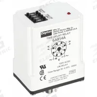 DAYTON Single Function Time Delay Relay: Socket Mounted, 12V DC, 10 A, 8 Pins/Terminals, On Delay (MPN 5DPZ7). Key specifications — Brand: DAYTON.