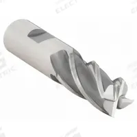 OSG Square End Mill: High Speed Steel, 4 Flute, 15/16" Mill Dia, 1-7/8" LOC, 4" OAL (MPN 5743000)