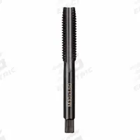 MILWAUKEE Straight Flute Tap: M10x1.5 Metric, 2B, 4 Flute, Plug Chamfer, Black Oxide Carbon Steel (MPN 49-57-5152)
