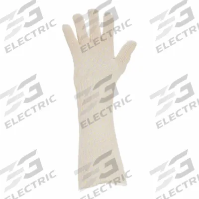 CONDOR Knit Glove: L ( 9 ), Glove Hand Protection, Uncoated, 400°F Max Temp, Cotton - Uncoated Knit Gloves