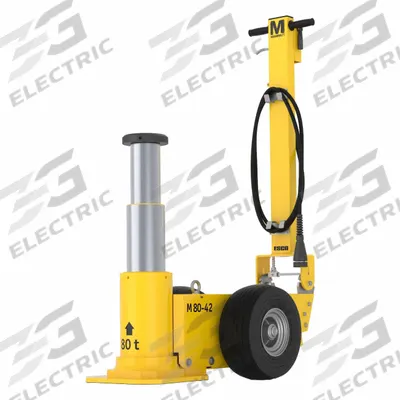 ESCO/EQUIPMENT SUPPLY Heavy Lifting Jack: Steel, Remote Control, Air/Hydraulic - Truck Axle Jacks