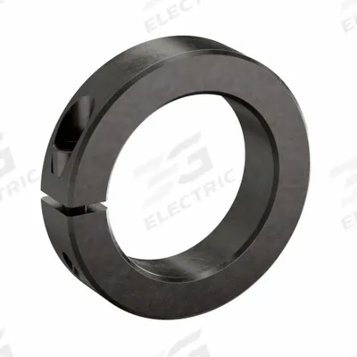 RULAND MANUFACTURING Shaft Collar: 1-Piece, Inch, Round, Clamp-On, 2 5/8 in Bore Dia - Steel Shaft Collars