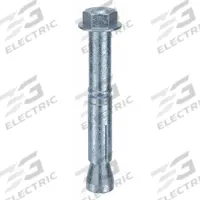 MKT FASTENING Wedge Anchor Bolt: 117 mm Overall Lg, 18 mm Dia, M12 Thread Size, Steel, Steel, 20 PK (MPN M14310301). Key specifications — Brand: MKT FASTENING; Anchor Type: Wedge; Finish Type: Zinc Plated.