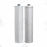 EVERPURE Water Filter Cartridge Kit: 0.5 micron, 5 gpm, 20,000 gal, 20 7/8 in Overall Ht (MPN EV910521). Key specifications — Filter Media: Catalytic Carbon; Brand: EVERPURE.