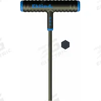 EKLIND Hex Key: 0 Ball Ends, 6 mm Tip Size, Metric, Long, Alloy Steel, Black Finish, 6 in Handle Lg (MPN 64660). Key specifications — attr1205521: EKLIND; attr1205526: Black Finish.