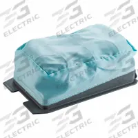 MAKITA Pre-Filter: Microfiber/Plastic, 4 1/2 in Overall Lg, 11 in Overall Wd, Gray/Teal, GSV01 (MPN 162C89-5). Key specifications — Color: Gray/Teal; Material: Plastic; Product Type: Pre‑Filter; Brand: MAKITA; Compatible Grainger Part Number: 848D91.