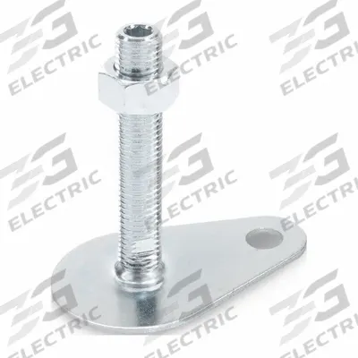 JW WINCO Male-End Leveling Mount: Swiveling Stud, 3/4"-10 Thread Size - Swivel Male Leveling Mounts