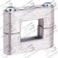 SIMPLICITY Square Clamp: Square Clamp, 1.5 in Inside Wd, Aluminum, M6 x 1 Bolt Thread Size (MPN PFL1500). Key specifications — Material: Aluminum; Bolt Thread Size: M6 x 1; Brand: SIMPLICITY.