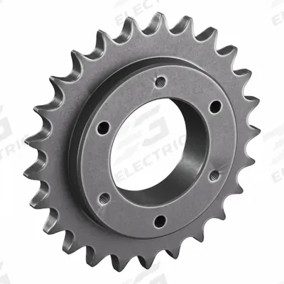 TSUBAKI Sprocket: For 50 Chain, 25 Teeth, 4.987 in Pitch Dia, 5.32 in Outside Dia - Size 50 Bushed-Bore Roller Chain Sprockets