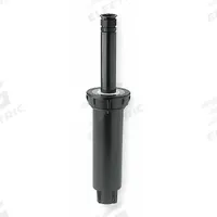 RAIN BIRD Spray Head for Shrubs: Half Circle, 15 ft, 1.3 to 1.85 gpm, 25 to 65 psi (MPN 1804H-25). Key specifications — Throw Radius: 15 ft; Brand: RAIN BIRD; Flow Rate: 1.3 to 1.85 gpm; Pattern: Half Circle; Pressure Range: 25 to 65 psi; Sprinkler Head or Nozzle Type: Pop-Up Spray Head.