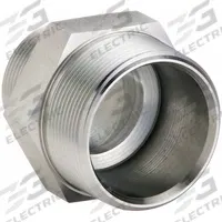 PARKER Metal Pipe Straight: Union, Steel, 1 in x 3/4 in, Male Threaded x Male SAE Threaded (MPN 16-12 F5OHAO-S). Key specifications — Brand: PARKER; Maximum Operating Pressure: 4,000 psi; Connector Type: Adapter; (DO NOT SEND) Manufacturer Location: Made in USA; Fitting Pipe Size: 1 in x 3/4 in.