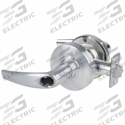 SCHLAGE Door Lockset: Classroom Lever Locksets, Chrome, ADA Compliant