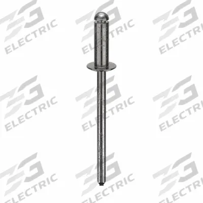 POP AVDEL Blind Rivet,1 8/17" L,0.122" dia,PK500: Inch, 1 15/32 in Overall Lg, 3/8 in Body Lg - Domed-Head Blind Rivets
