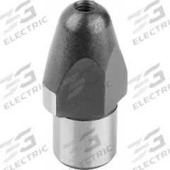 KIPP Flattened Tapered-Head Locating Pin: Flattened Tapered, Shouldered, Steel, 14 mm Shank Lg (MPN K1094.420). Key specifications — attr648480: KIPP.