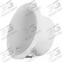 SPECO TECHNOLOGIES Ceiling Speaker: Powered, 2-Way, 8 in Overall Wd, 3 1/2 in Overall Ht, SPIPC6AM. Key specifications — For Location: Indoor; Power Style: Powered.