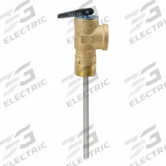 WATTS Temperature and Pressure Relief Valve: MNPT x FNPT, 3/4 in x 3/4 in Connection Size, Brass (MPN 3/4 100XL 125). Key specifications — Brand: WATTS; Body Material: Brass.