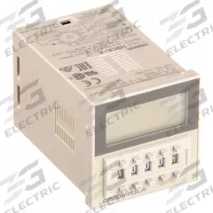 OMRON Multi-Function Time Delay Relay: Panel Door Relay Mounting, 12 to 240V DC/24 to 240V AC (MPN H3CA-A). Key specifications — Input Voltage: 12 to 240V DC; Brand: OMRON.