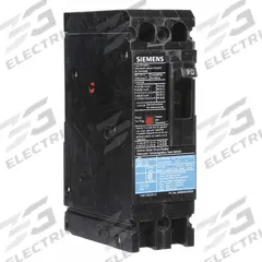 SIEMENS Molded Case Circuit Breaker: 90 A Amps, 18kA at 480V AC, Fixed, Load Side Lug, Any, ED4 (MPN ED42B090). Key specifications — Phase Connection: Any; Instantaneous Trip: Fixed; Terminal Connection: Load Side Lug; Series: ED4; Max. AIR Rating: 18kA at 480V AC.