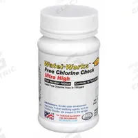 INDUSTRIAL TEST SYSTEMS Test Strips: Free Chlorine, 0 to 750 ppm Free Chlorine, Strip, 50 Tests (MPN 480024). Key specifications — Test Form: Strip; Brand: INDUSTRIAL TEST SYSTEMS; Parameter Measurements Included: 0 to 750 ppm Free Chlorine.
