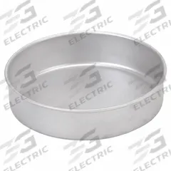CHICAGO METALLIC Round Cake Pan: Round Cake Pan Pan, Aluminized Steel, Uncoated, 6 in Overall Dia (MPN 46020). Key specifications — Bead Closure: Closed Bead; Coating: Uncoated; Pan Style: Round Cake Pan; Perforation: Solid; Brand: CHICAGO METALLIC; Color: Silver; Material: Aluminized Steel; NSF Certified: No.