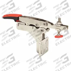 BESSEY Auto-Adjust Toggle Clamp: Std Horizontal Handle, Front Base Mounting, 1.77 in Arm Lg, Std (MPN STC-HA20). Key specifications — attr668198: BESSEY; attr668630: Polyethylene.
