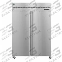 HOSHIZAKI Reach-In Refrigerator: 50.4 cu ft, 79 1/2 in Ht, 33 1/2 in Dp, 2 Doors (MPN R2A-FS). Key specifications — Control Type: Thermostatic; Energy Star Compliant: No; Brand: HOSHIZAKI.