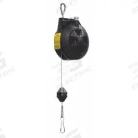 REELCRAFT Tool Balancer: Non-Locking, 1.5 lb Max. Tool Wt, 6 ft Cable Lg, Composite, Snap Hook, TB (MPN TB 01). Key specifications — attr378750: Fixed; attr215471: 0.00 to 1.50 lb; attr215474: Composite; attr378751: Not Included; attr378752: No; attr215463: REELCRAFT.